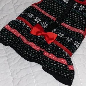 Holiday Pet Harness SZ MEDIUM